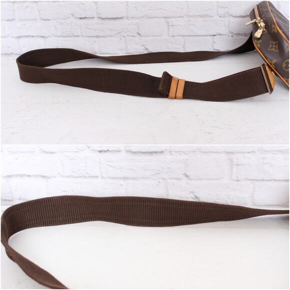 Louis Vuitton Pochette Gange Monogram Bumbag Belt Waist Crossbody Pouch A4285 - Picture 6 of 13